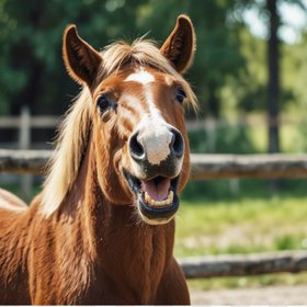 805 — столько выражений может принимать лошадиная морда. Ученые выяснили, что лошади общаются с помощью мимики