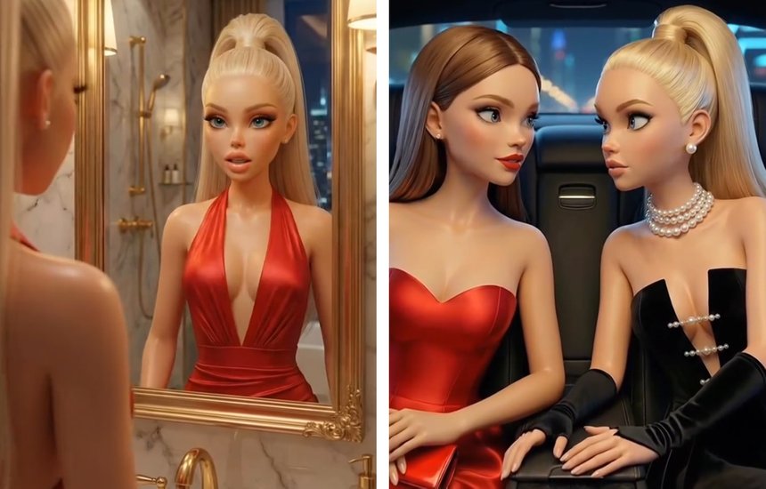 ИИ-блогер Лана Дубайская