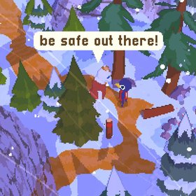 Медитативная игра-прогулка A Short Hike: поднимайтесь на гору, ловите рыбу и отдыхайте