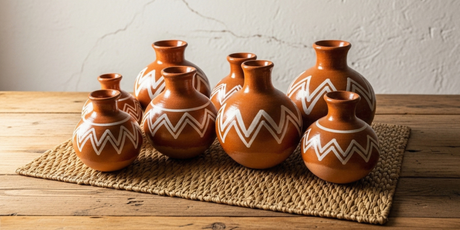 В TikTok новый тренд: пользователи едят маленькие горшки из глины, приправив их специями и соком лайма