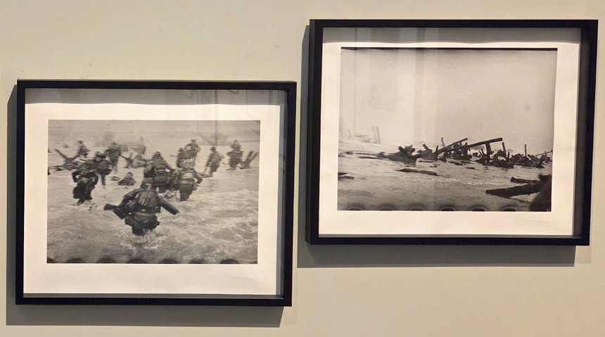 Роберт Капа. Высадка в Нормандии. 6 июня 1944 года. Центр современной фотографии Роберта Капы