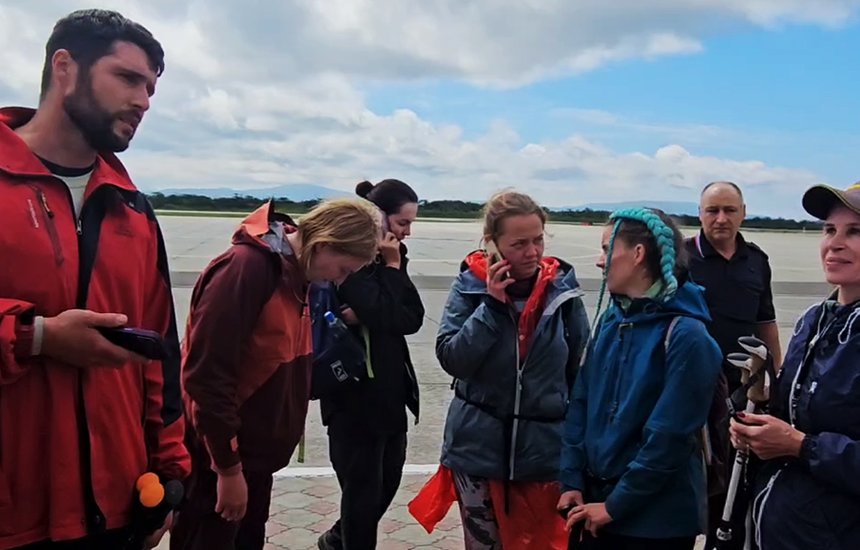 Группа пропавших туристов. КОНСТАНТИН ИСТОМИН / TELEGRAM