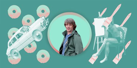 «В юности я занимался плохими делами и не подавал надежд». Как владелец автосервиса и пончиковых в 48 лет стал художником