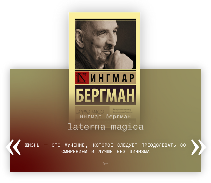 Бергман картины книга