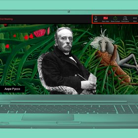 Ван Гог, Моне и Гоген: Пушкинский музей опубликовал коллекцию фонов для Microsoft Teams