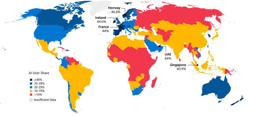Microsoft AI Diffusion report