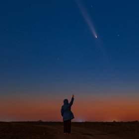 Как увидеть комету 3I/ATLAS, метеорный поток Геминиды и Юпитер в декабре 2025 года