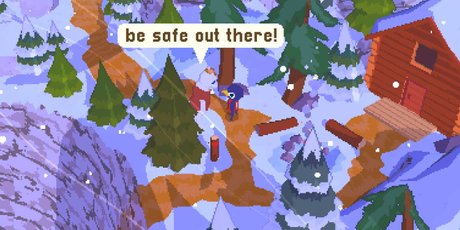 Медитативная игра-прогулка A Short Hike: поднимайтесь на гору, ловите рыбу и отдыхайте