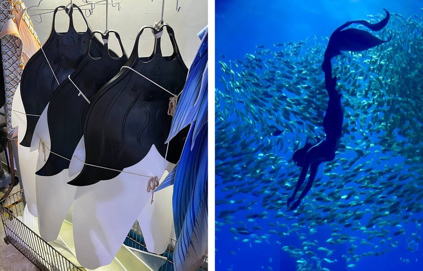 Ева Кмостели. «Выполнить элемент и не задохнуться». Каково это — работать русалкой в океанариуме