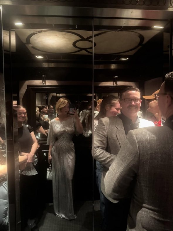 Сидни Суини на церемонии журнала Variety «Power of Women»