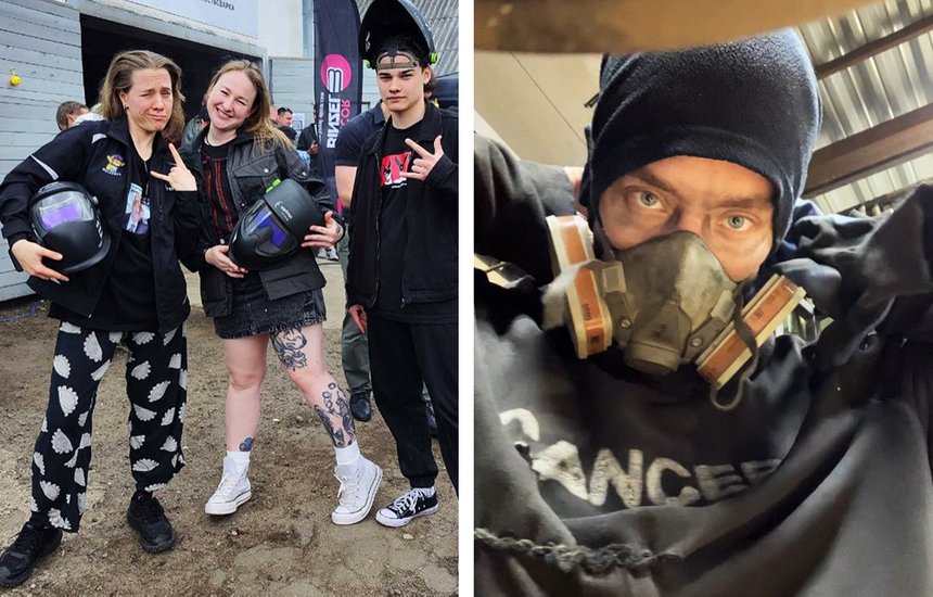 Телеграмм-канала Welderka. Лера. Сварщица