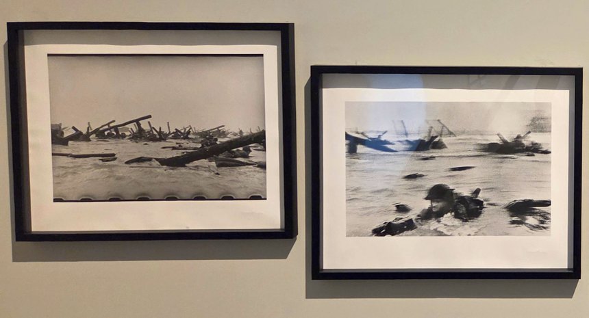 Роберт Капа. Высадка в Нормандии. 6 июня 1944 года. Центр современной фотографии Роберта Капы