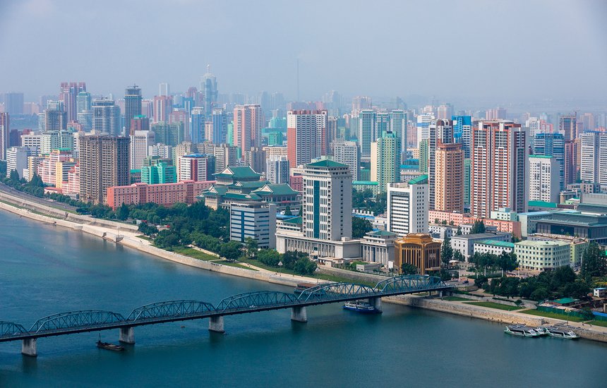 Вид на Пхеньян