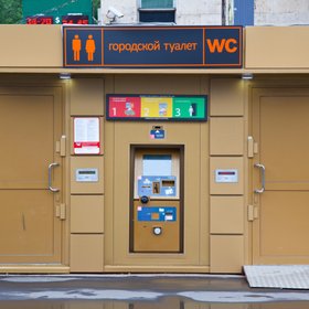 В Москве из-за отключений мобильного интернета не работают общественные туалеты
