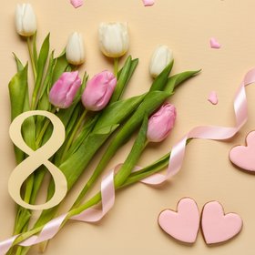 64% — столько женщин в России сами покупают себе подарок на 8 марта