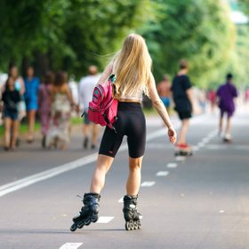 Где покататься на роликах в Москве