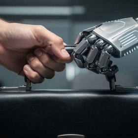 Китаец построил гигантскую роботизированную руку весом пять тонн и раздавил ей машину
