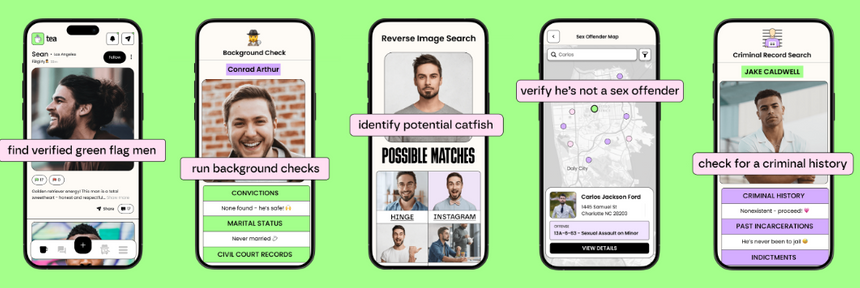 скриншот Tea Dating Advice 